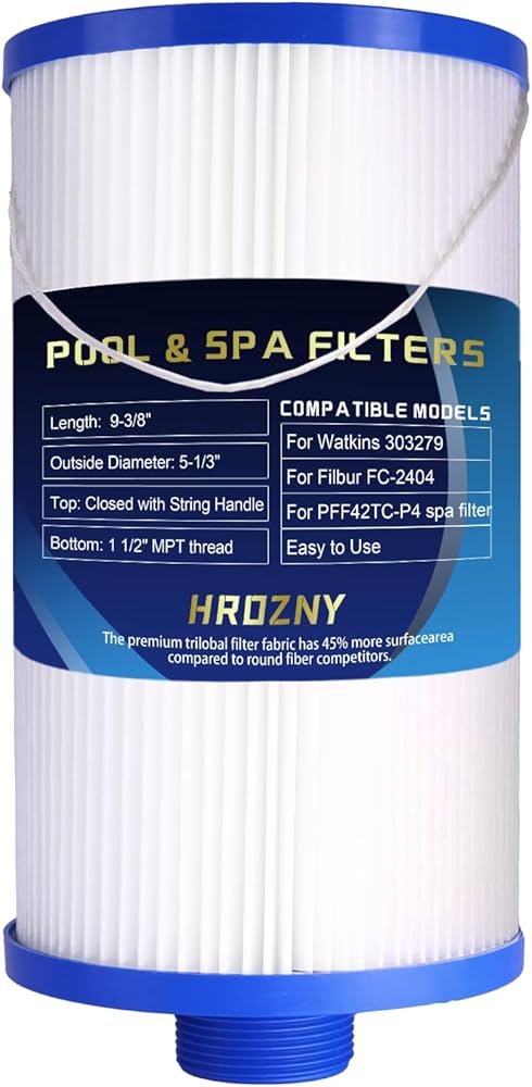 Hot Tub Filter FC-2402,Spa Filter Compatible with Watkins